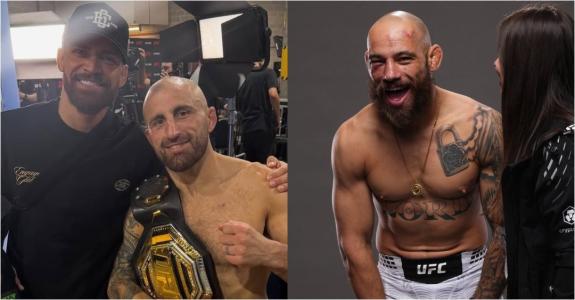 Maurício Ruffy, Alexander Volkanovski e Jean Silva