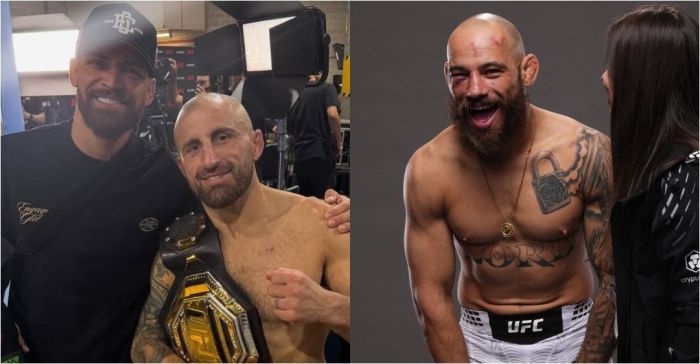 Maurício Ruffy, Alexander Volkanovski e Jean Silva