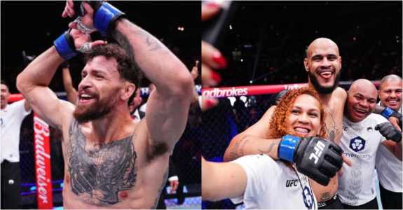 Maurício Ruffy e Tallison Teixeira, lutadores brasileiros bem ranqueados no UFC