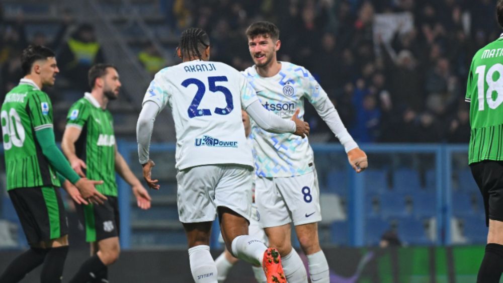 Ex-Botafogo marca, e Inter de Milão goleia Sassuolo pelo Italiano
