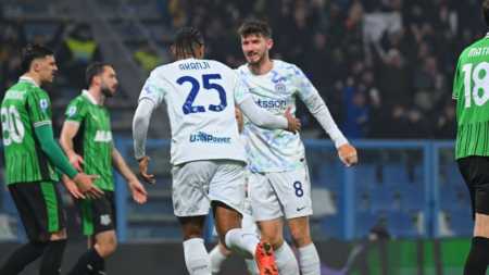 Inter de Milão goleou o Sassuolo pelo Italiano neste domingo (8)