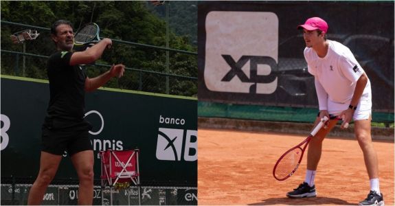 Patrick Mouratoglou e João Fonseca