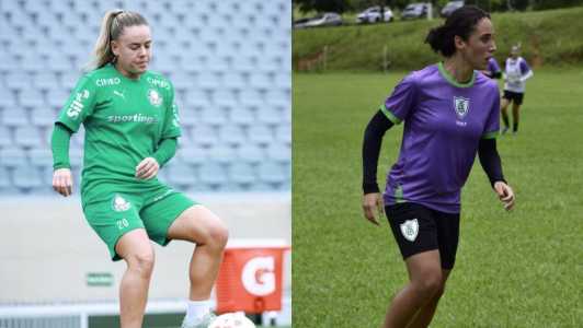Andressinha, do Palmeiras, e Ana Clara, do América