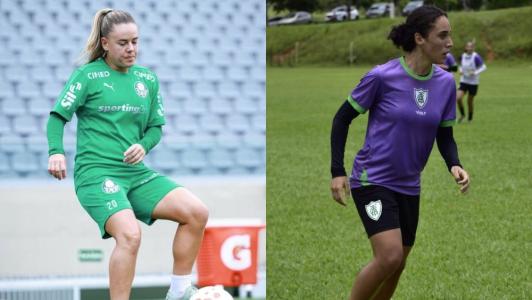 Andressinha, do Palmeiras, e Ana Clara, do América