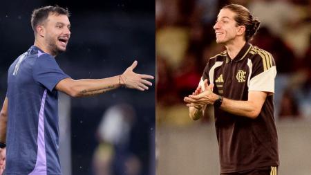 Botafogo x Flamengo: Martín Anselmi e Filipe Luís disputam clássico neste domingo (15)