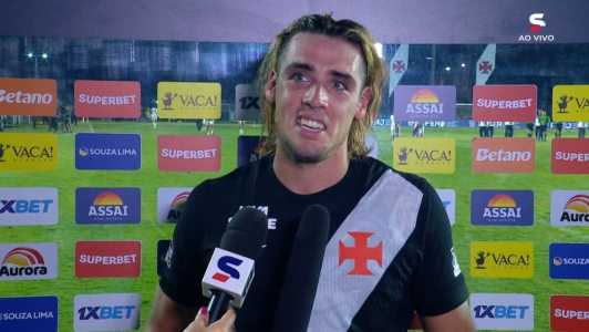 Claudio Spinelli, autor do gol do Vasco no duelo contra o Volta Redonda