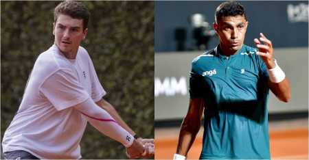 João Fonseca e Thiago Monteiro