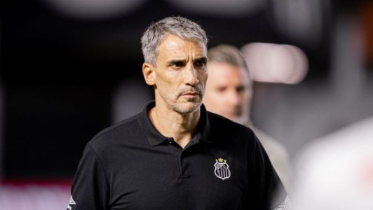 Juan Pablo Vojvoda, treinador do Santos