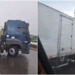 Acidente entre caminhões deixa trânsito caótico no Anel Rodoviário de BH ; veja vídeo