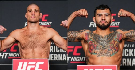 Sean Strickland e Anthony Hernandez, da categoria peso-médio (até 84 Kg), farão a luta principal deste sábado (13) no UFC Houston