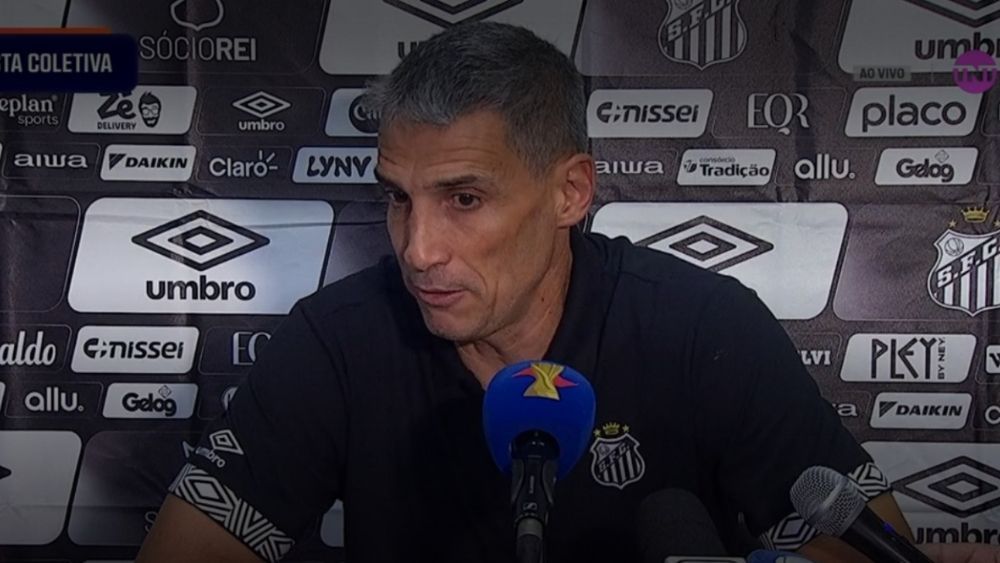 Vojvoda vê repetição de erros do Santos em queda no Paulista e é direto sobre Neymar