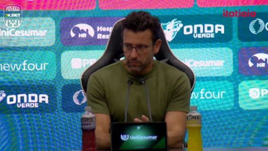 Alberto Valentim concedeu entrevista coletiva após Atlético 1 x 1 América