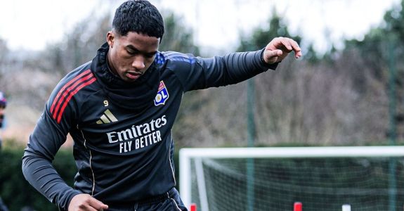 Endrick, atacante brasileiro do Lyon