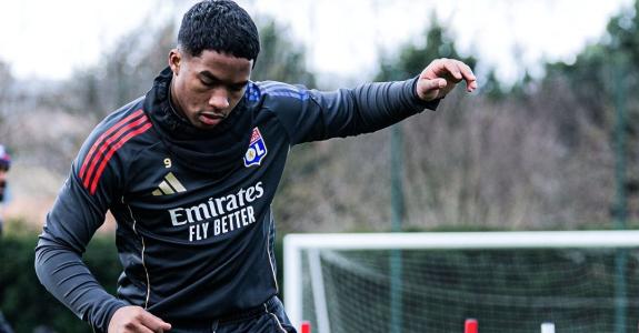 Endrick, atacante brasileiro do Lyon