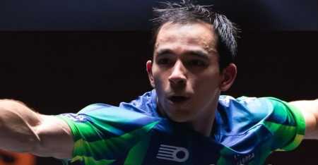 Hugo Calderano, top 2 do mundo no Tênis de Mesa