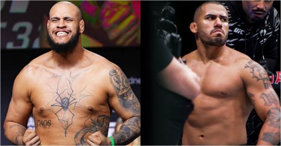 Talison 'Xicão' Teixeira e Vitor Petrino, lutadores brasileiros do UFC