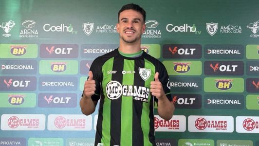 Labandeira, do América, comenta situação do clube na Série B: 'Nem sempre o melhor sobe'
