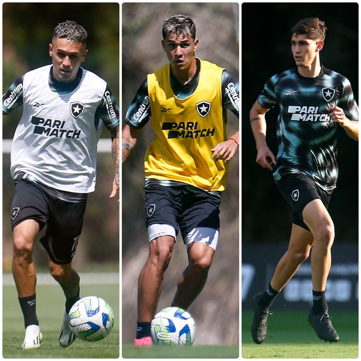 Botafogo espera maior protagonismo de trio que custou R$ 23 milhões em 2024