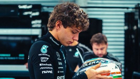 Kimi Antonelli, piloto da Mercedes na Fórmula 1