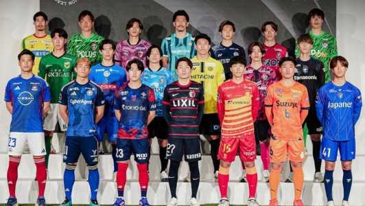 Representantes dos clubes da  J-League