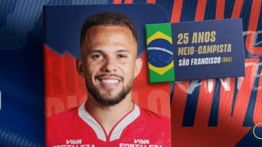 Fortaleza anuncia contratação de volante que atuava em clube europeu