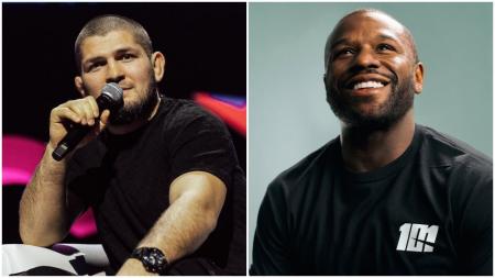 Khabib Nurmagomedov e Floyd Mayweather