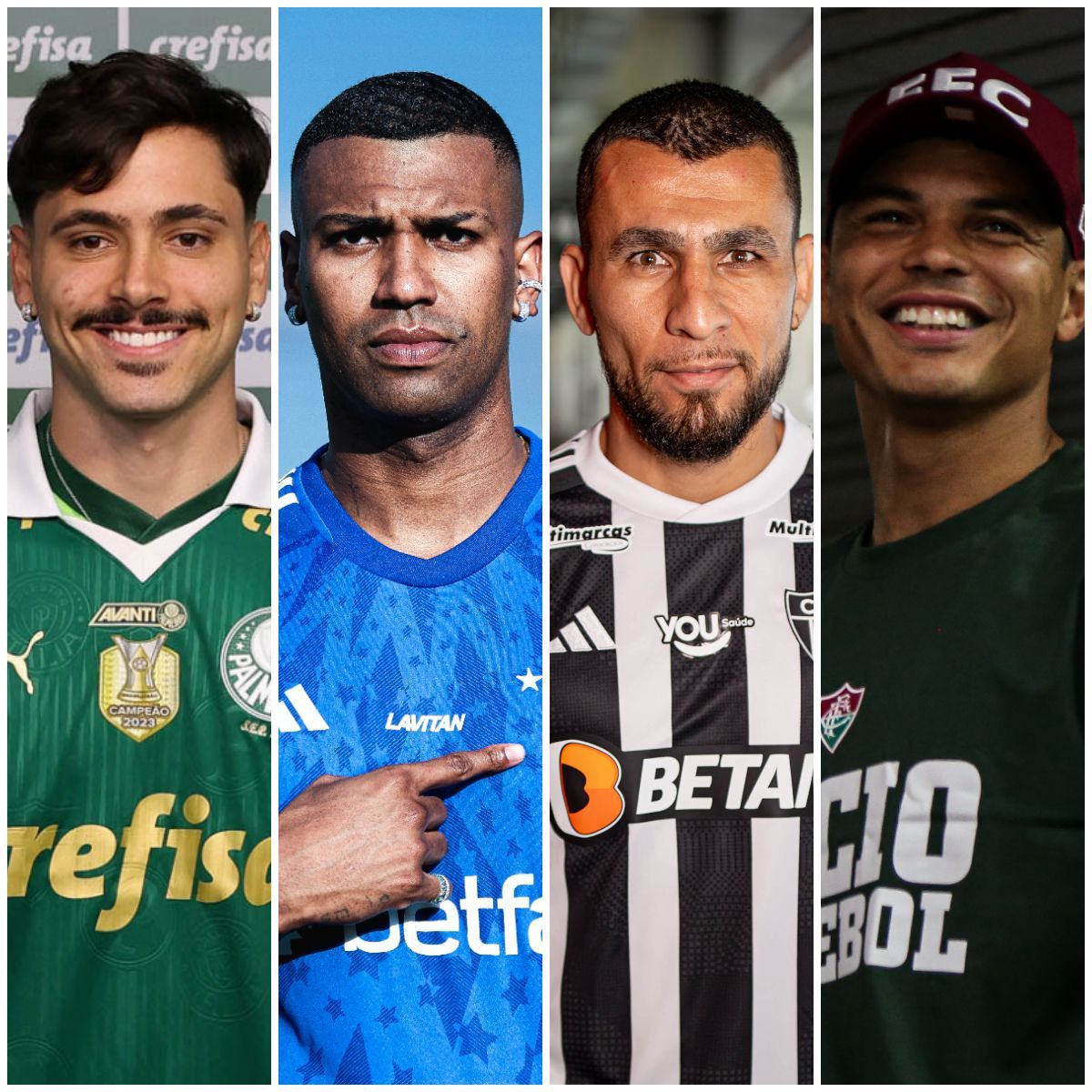Ídolos, pacotão e reforço mais caro: veja todas contratações da Série A do Brasileirão