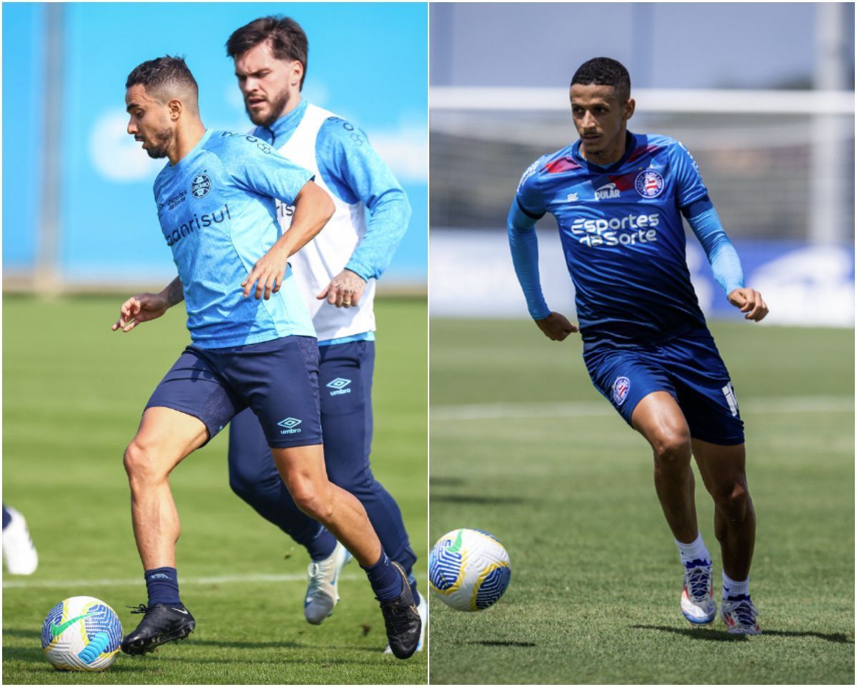 Grêmio x Bahia: horário e onde assistir ao vivo pelo Brasileirão
