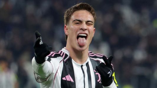 Kenan Yildiz, atacante da Juve, comandou a vitória da equipe sobre o Cagliari