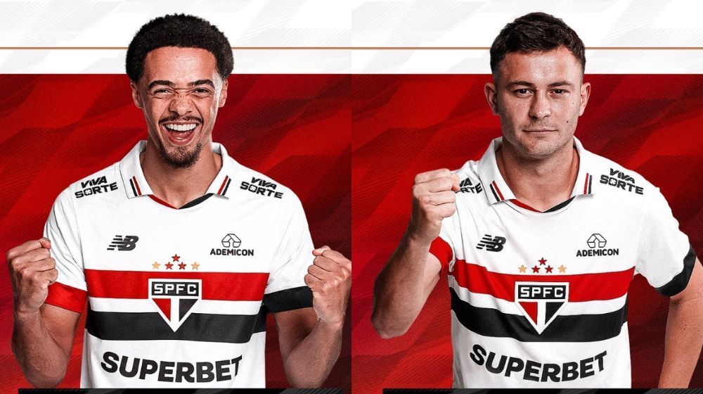 No último dia da janela, São Paulo anuncia reforços internacionais