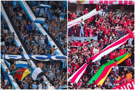Rivalidade entre Grêmio e Inter é uma das maiores do Brasil