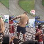 Ex-atacante do Cruzeiro marca presença na torcida do CRB e provoca Atlético