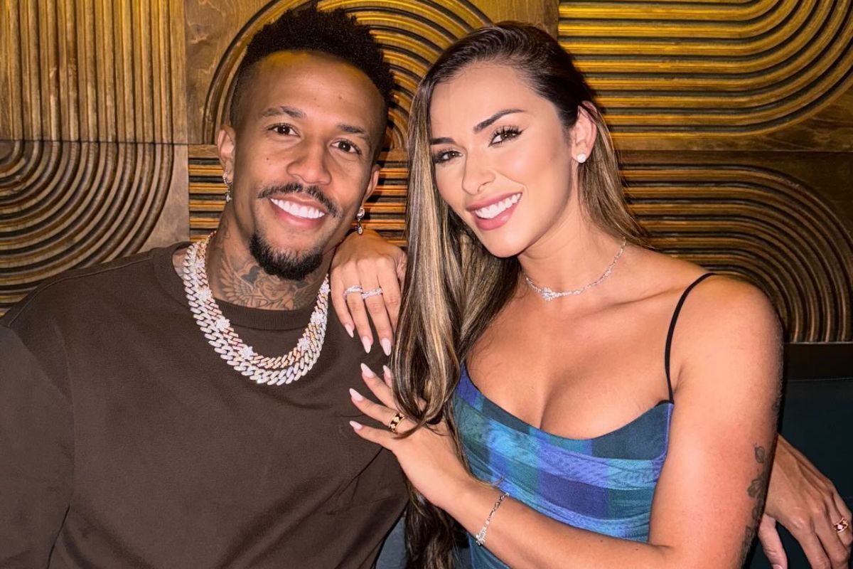 Éder Militão e namorada ostentam itens de luxo avaliados em R$ 160 mil; veja