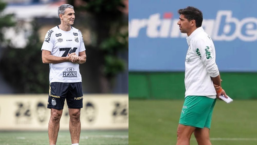 Palmeiras e Santos fazem duelo de extremos na Vila Belmiro
