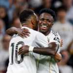 Vini Jr. marca duas vezes e comanda vitória do Real Madrid sobre o Villarreal no Espanhol