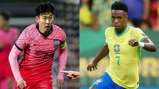 Son Heung-min e Vinicius Jr. serão duas das principais 'atrações' do amistoso entre Coreia do Sul e Brasil, nesta sexta-feira (10)