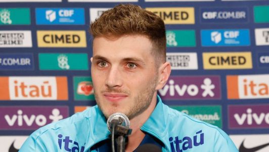 Bento, do Al-Nassr e da Seleção Brasileira, em entrevista coletiva nesta terça-feira (7)