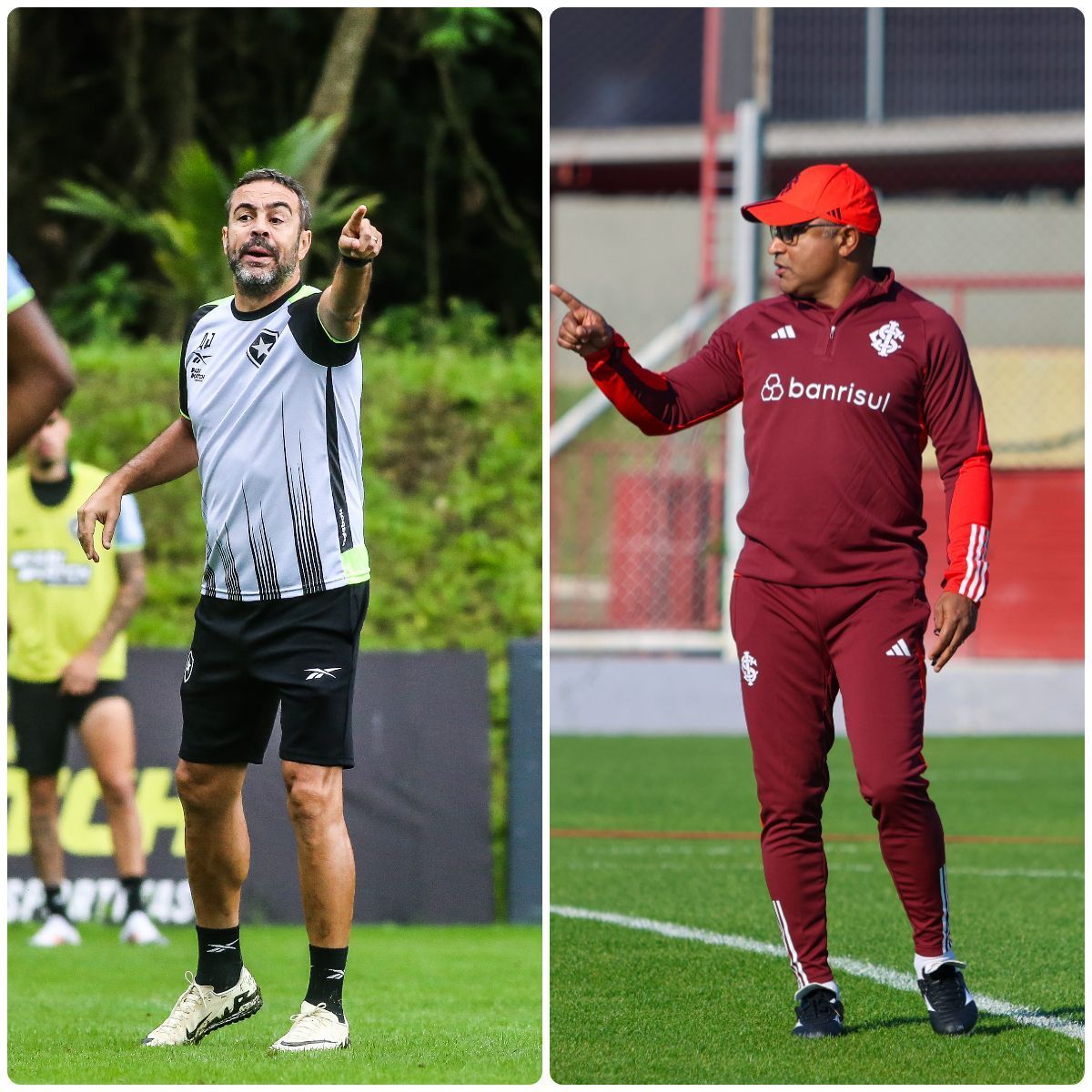 Botafogo x Internacional: veja as prováveis escalações de jogo do Brasileirão
