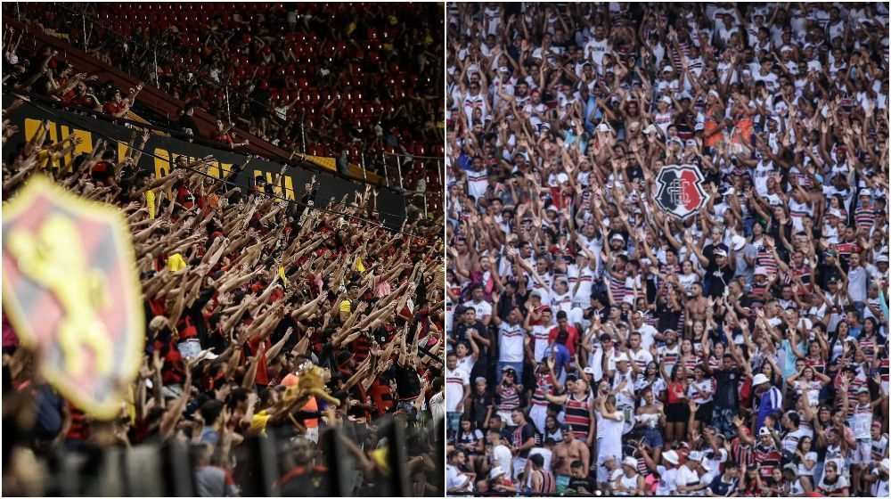 Justiça do PE bane torcidas do Sport e do Santa Cruz após briga generalizada