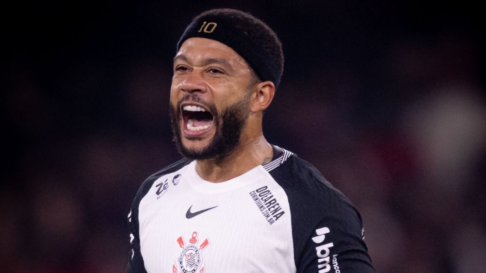 Memphis completa um ano no Corinthians; veja números do jogador pelo clube