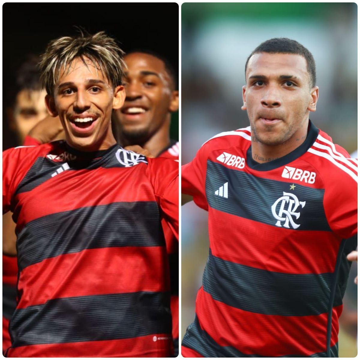 Petterson e Werton jogam o início do Carioca pelo Flamengo antes de serem negociados