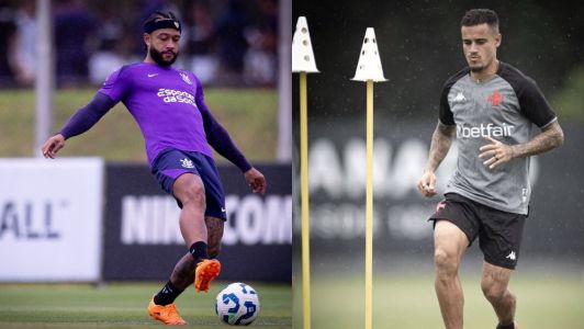 Memphis Depay e Philippe Coutinho são os principais destaques de Corinthians e Vasco