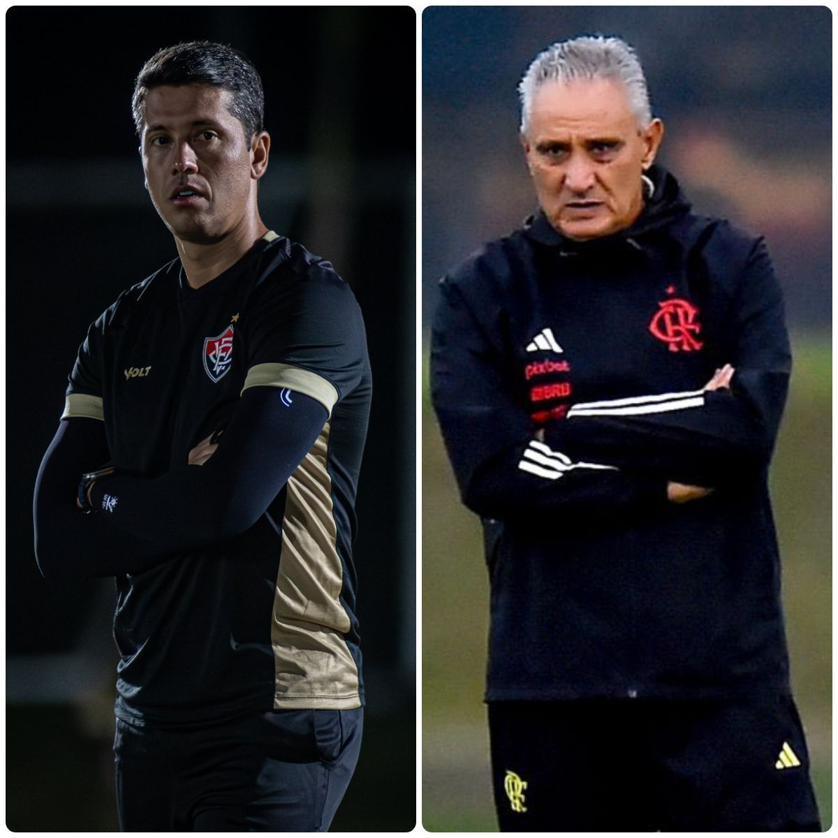 Em situações opostas no Brasileirão, Vitória e Flamengo se enfrentam no Barradão