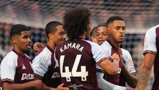 Aston Villa domina e goleia Roma em amistoso disputado na Inglaterra