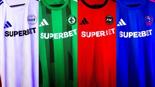 Algumas das novas camisas da Kings League Brazil