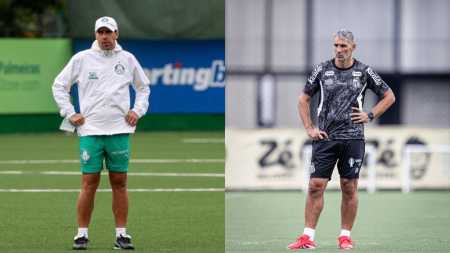 Abel Ferreira e Juan Pablo Vojvoda realizarão um duelo tático no clássico