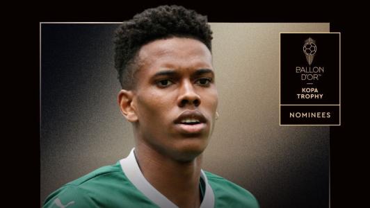 Ex-Palmeiras, Estêvão concorre ao prêmio de 'melhor sub-21' na Bola de Ouro 2025