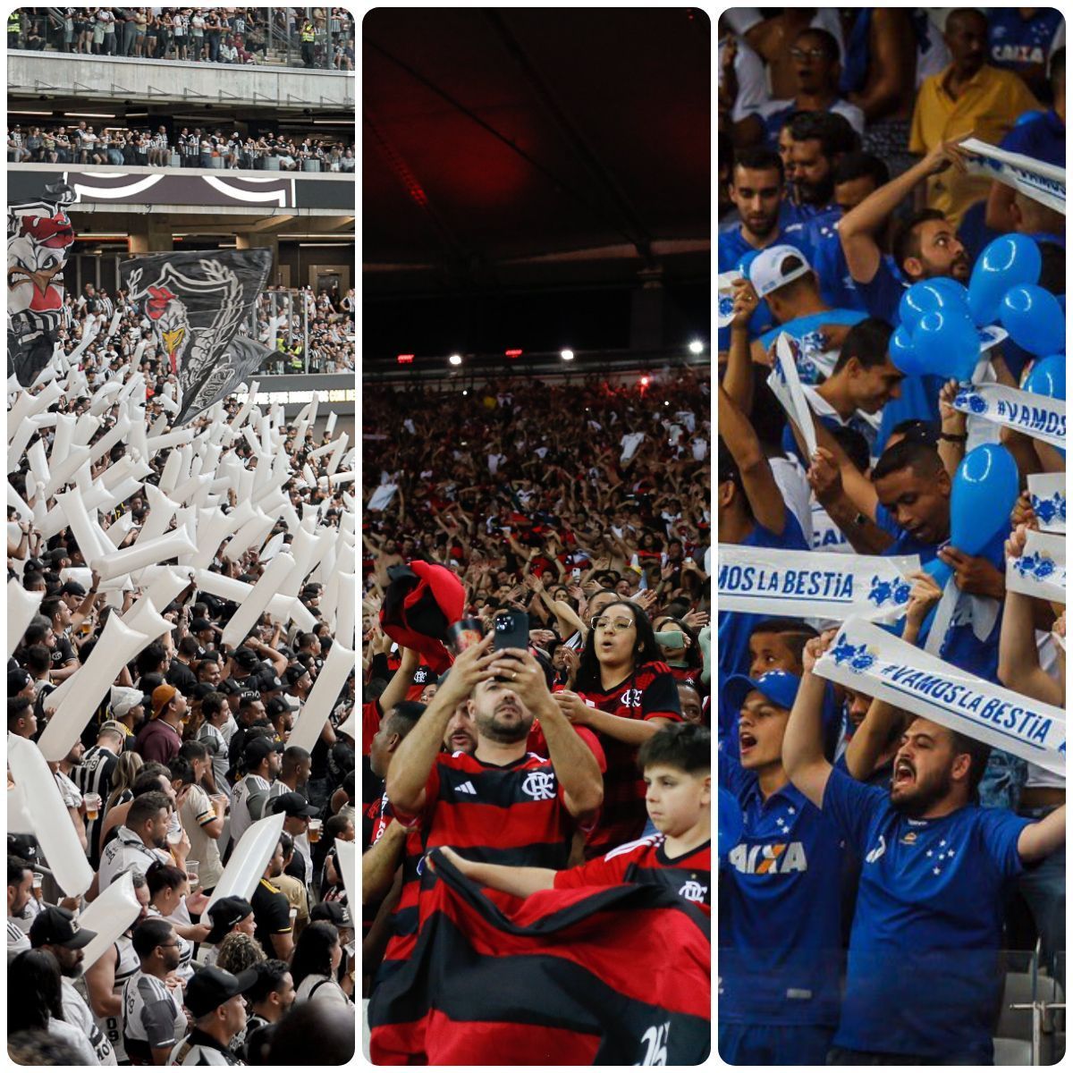 Ranking de público no Brasileirão: veja a média do seu time no primeiro turno