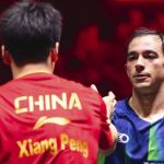 Em duelo equilibrado, Calderano perde para chinês e dá adeus ao China Smash