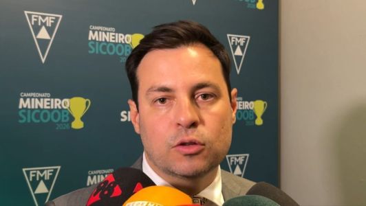 Gabriel Cunha, diretor de competições da FMF, em entrevista após Conselho Técnico do Campeonato Mineiro 2026